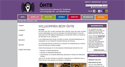 Desktop Screenshot of oehtb.at